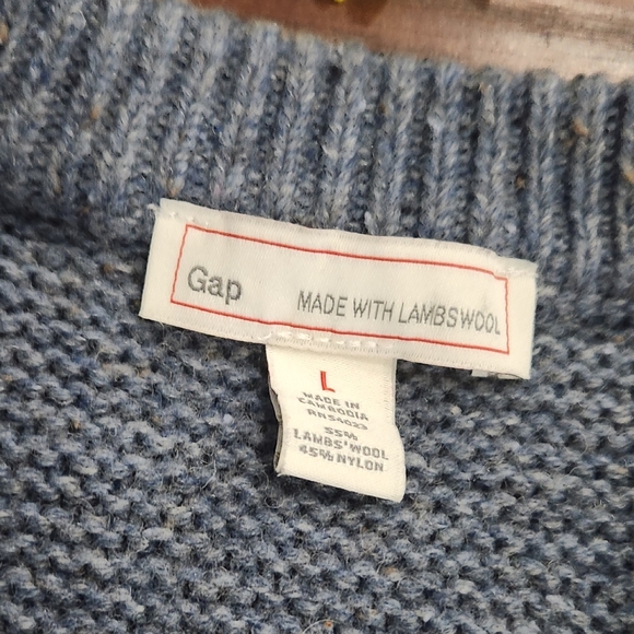 GAP LAMB WOOL CREW SWEATER 🍂✨️ - Picture 3 of 7
